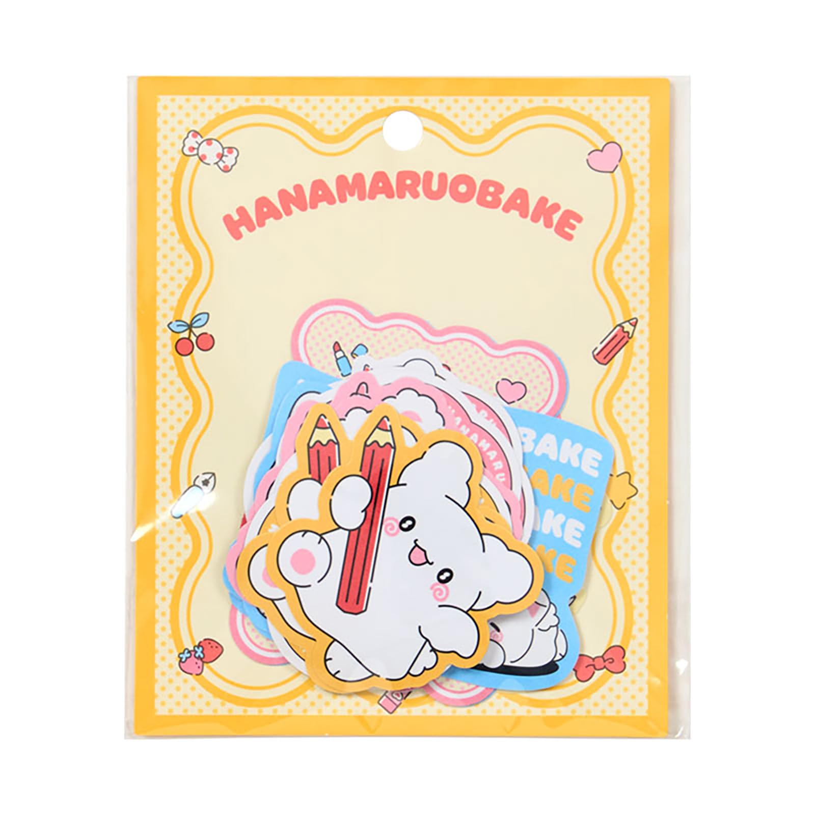 Sanrio Hanamaru Ghost Sticker Set With Friends 764990
