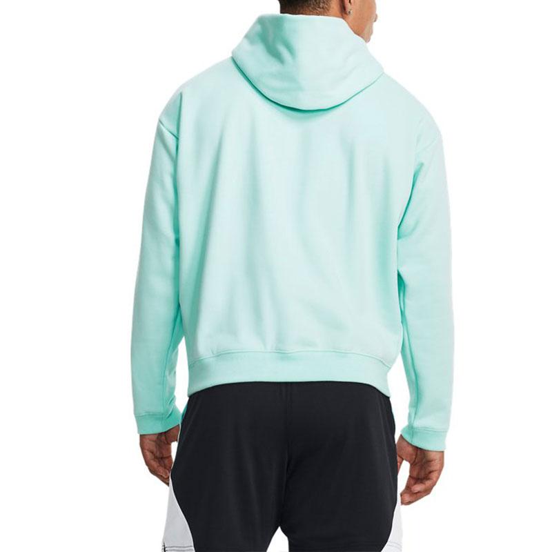 Under Armour Curry Greater Solid Basketball Hoodie Men Hoodies Blue 1380325-361