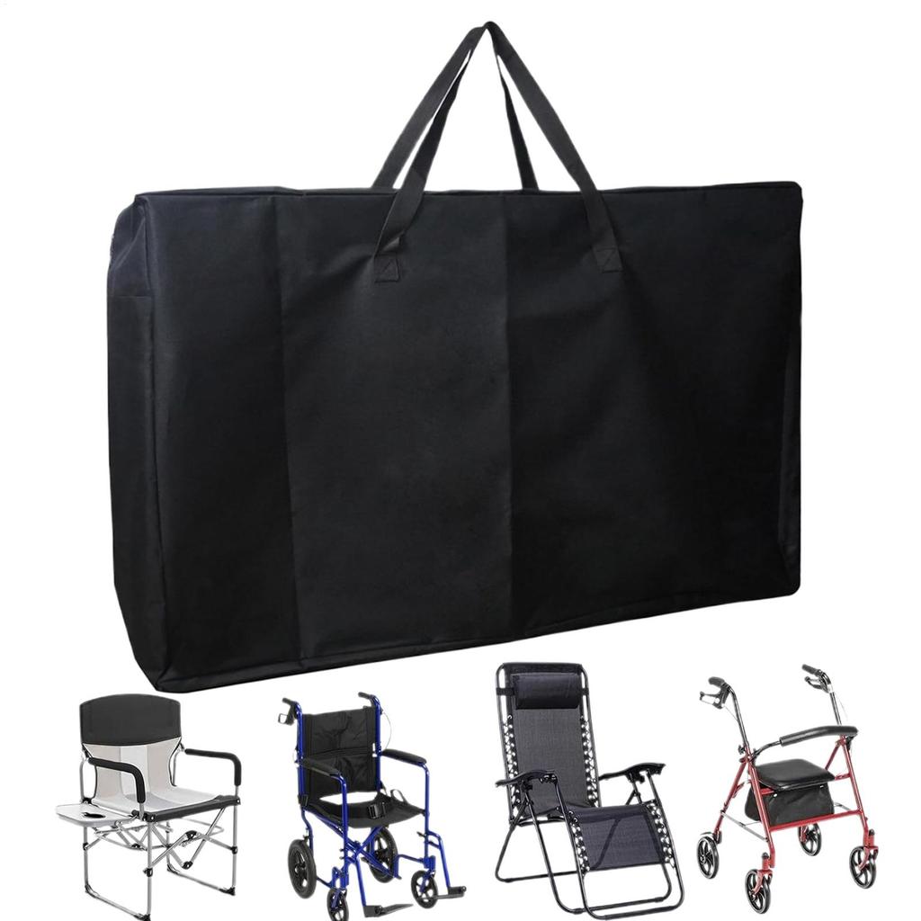 Folding Chair Storage Bag Heavy Duty Camping Chairs Organizer Bag With Handle Recliner Organizer Pouch Portable for Towels Tent