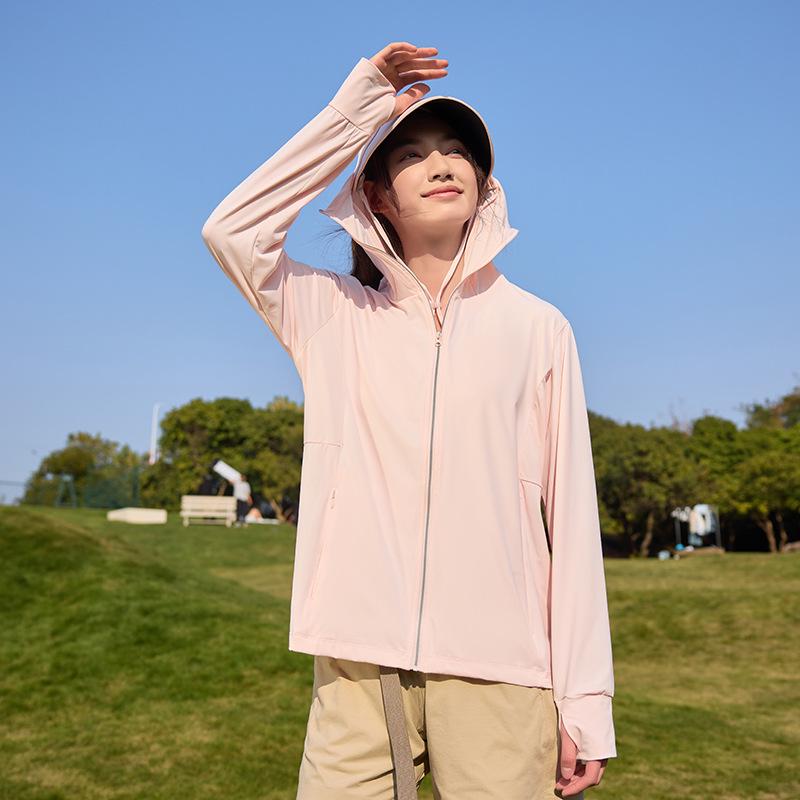 Ice Silk UV Protection Clothing: Unisex Outdoor Sun Shield with Detachable Hood for Cycling, Running, and Fishing