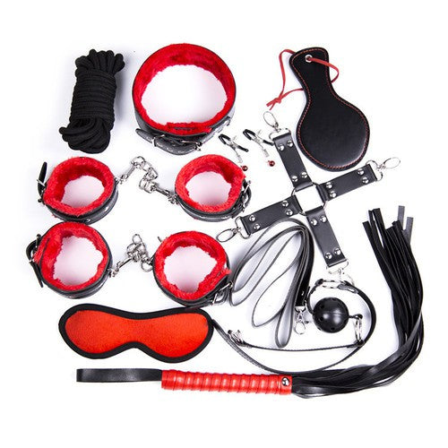 SM Bondage Pack 10 Pieces Red - Generic - SM Kit