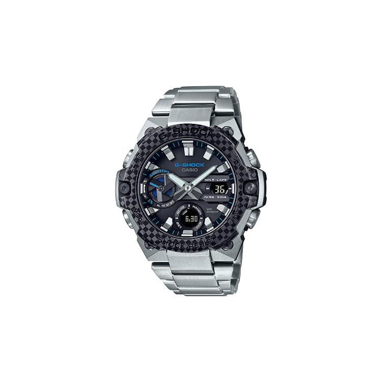 CASIO Men G-STEEL Series Black Watch GST-B400XD-1A2PFT Black Dial