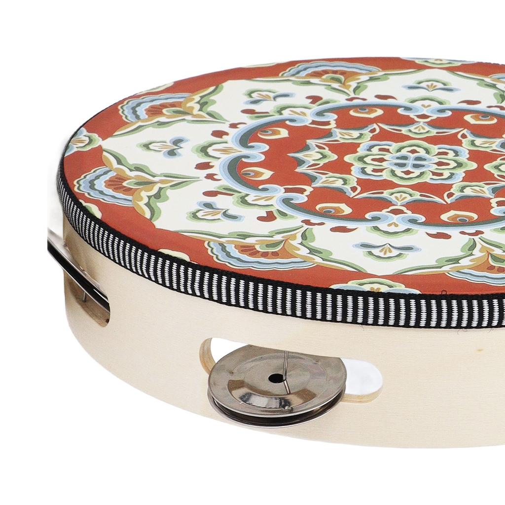 Tamboerijn Kinderen Volwassenen Hand Drum Muziek Educatief Percussie Instrument 8in voor KTV Party