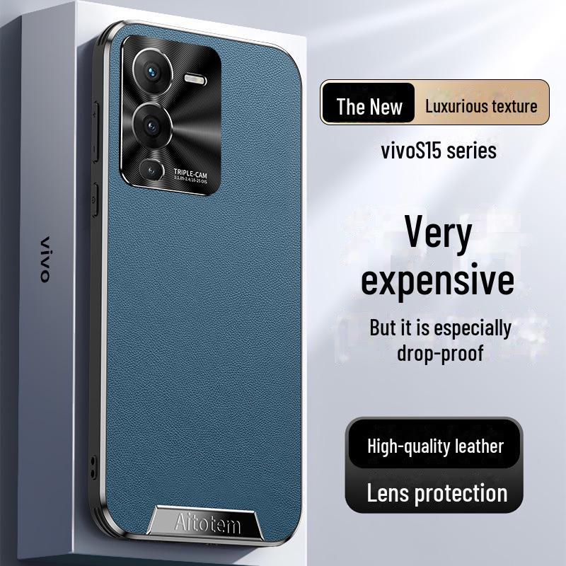 

Силиконовый чехол Vivo S15 Pro с защитой линз — мужской креативный деловой дизайн vivo S15