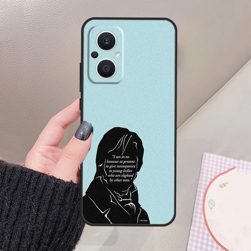 Pride And Prejudice Jane Austen Funda For OPPO Reno 8 7 Lite 11F 12F 13F 14F 15F 10 12 13 14 Pro OPPO Find X8 X6 X9 Pro Case
