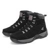 Men's Plus Size Mid-top Outdoor Training Boots - Non-slip & Wear-resistant for Hiking