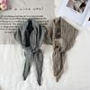 Multicolor Triangle Scarf Pure Color Neckerchief Fashion Neck Scarf  Female