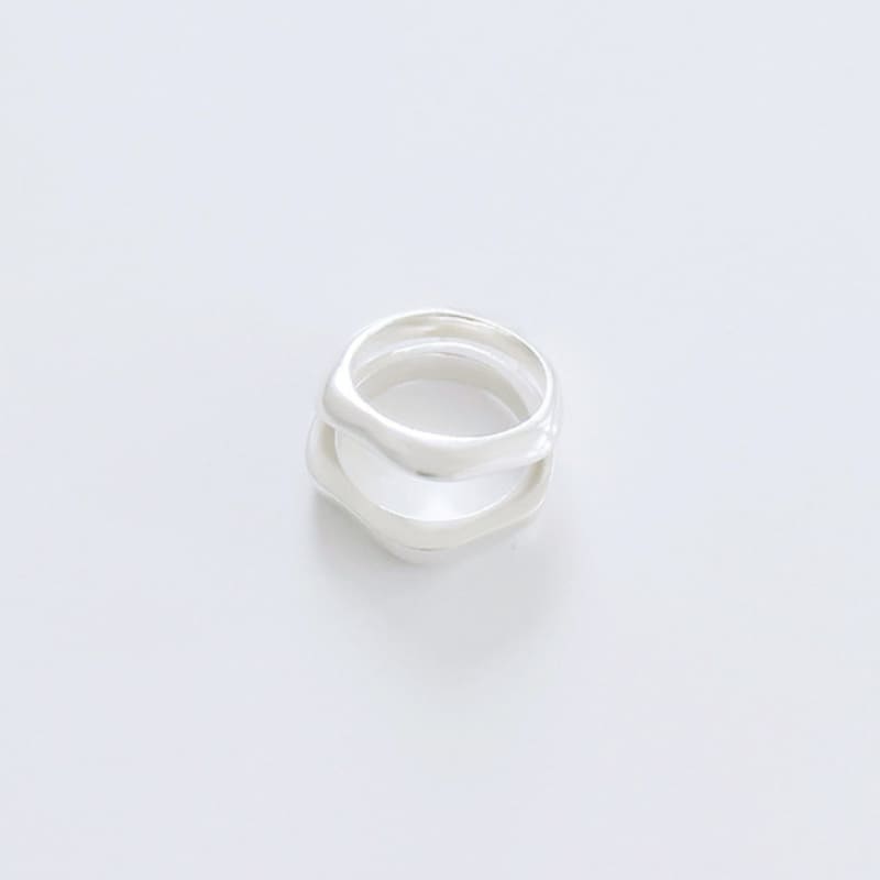 STILL INSTANT [2set] Twin Flow Ring