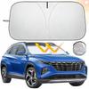 240T Thickened Automotive Glass Sunshade,Thermal Front Window Shade for Interior Accessories Fit for Cars,Trucks,SUVs