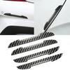 Car Door Carbon Fiber Anti-collision Protector Bar Stickers Rearew View Mirror Cover Protection StripSide Edge Protection Amagi