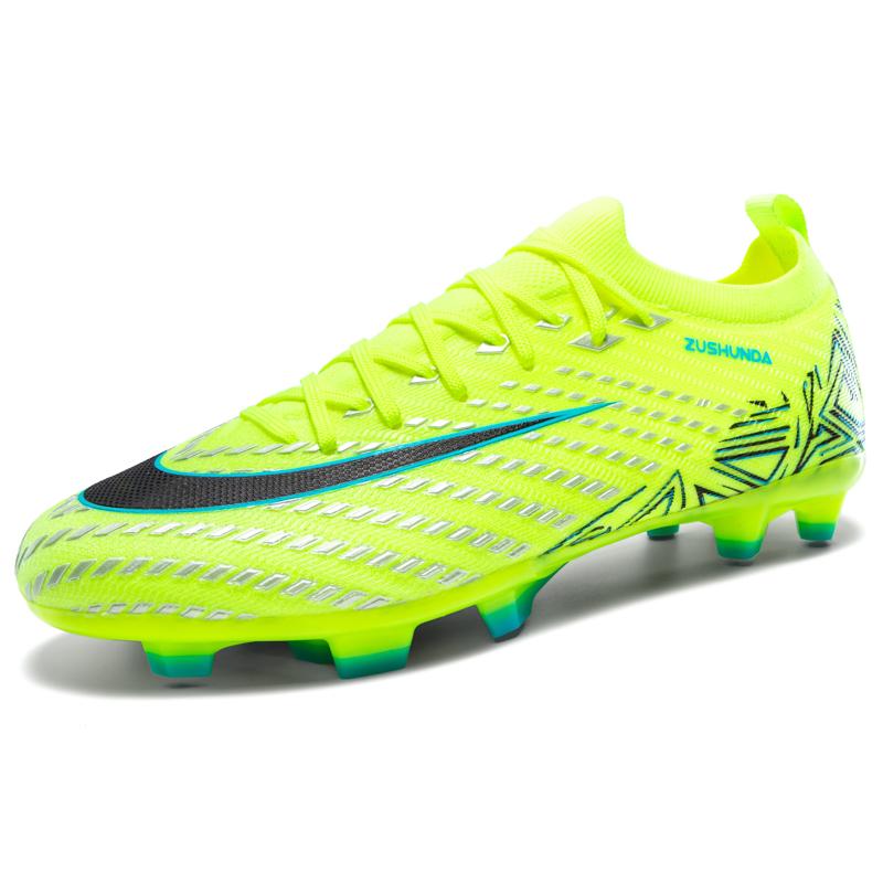 

Studded Men Football Shoes Soccer Training Sports Resistant Shoes Sneaker Professional Long Spikes High Quality Football Boots 35