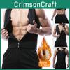Timeless Design Men's Neoprene Sweat Sauna Body Shaper Vest For Effective Workouts