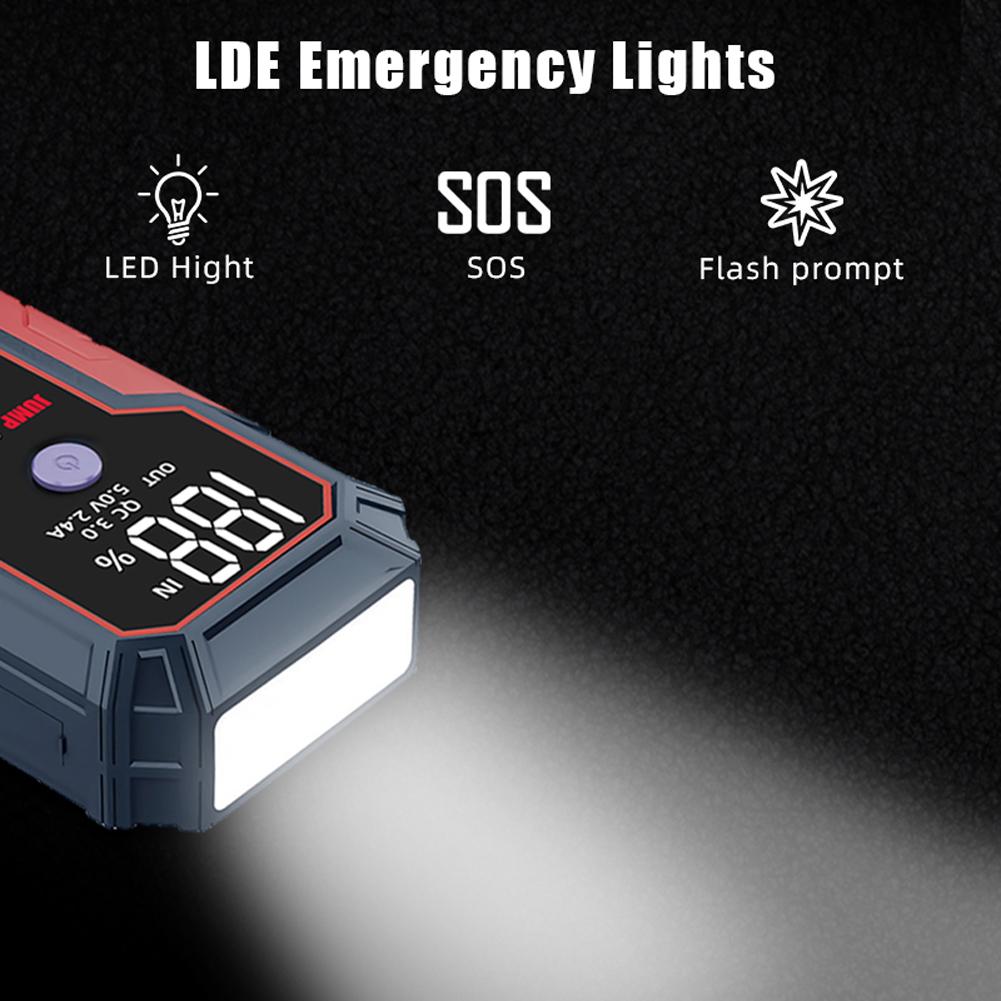 20000mAh Car Jump Starter Power Bank 12V Portable Car Battery Booster Charger Starting Device Petrol Diesel Car Starting Device