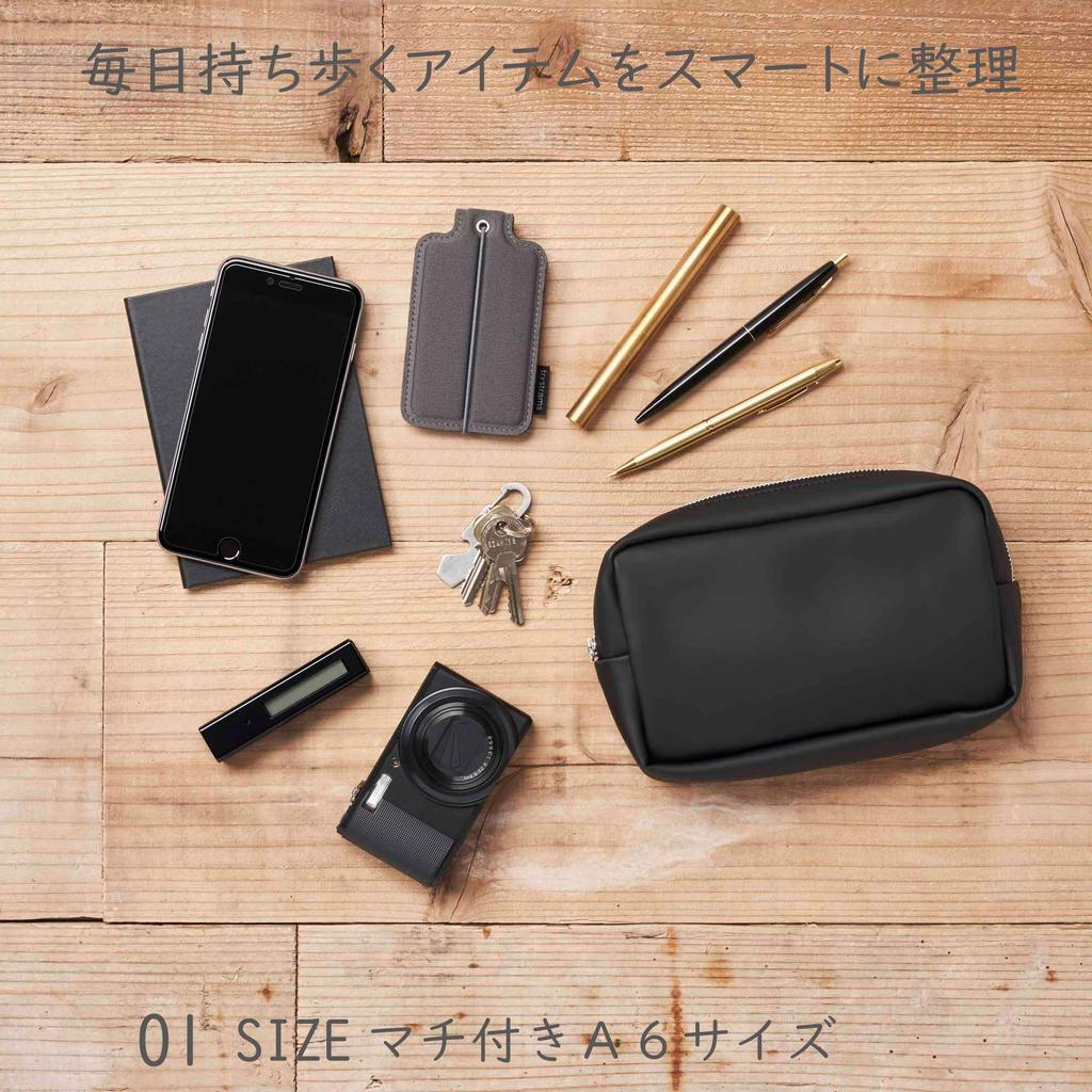 Tristrams Pouch S Black THM-MM11D