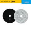 Multi-Size Diamond Water Polishing Pad (5" To 14") for Granite - Fits Angle Grinders
