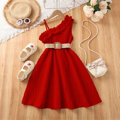 Girls' Fashionable Dress - Summer Children's Princess Halter Dress