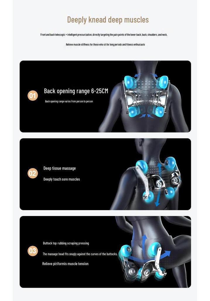Luxury Full Body Intelligent Massage Chair with SL Mechanical Arm