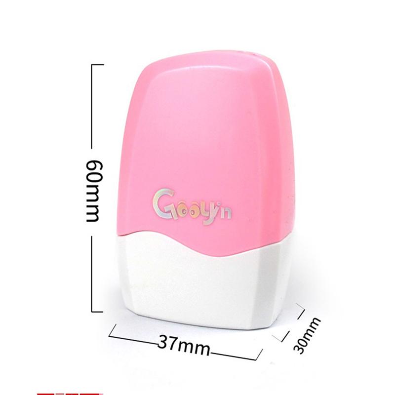 Razítko s válečkem Špinavý kód Bezpečnostní razítko Samobarvicí Ochrana proti krádeži identity