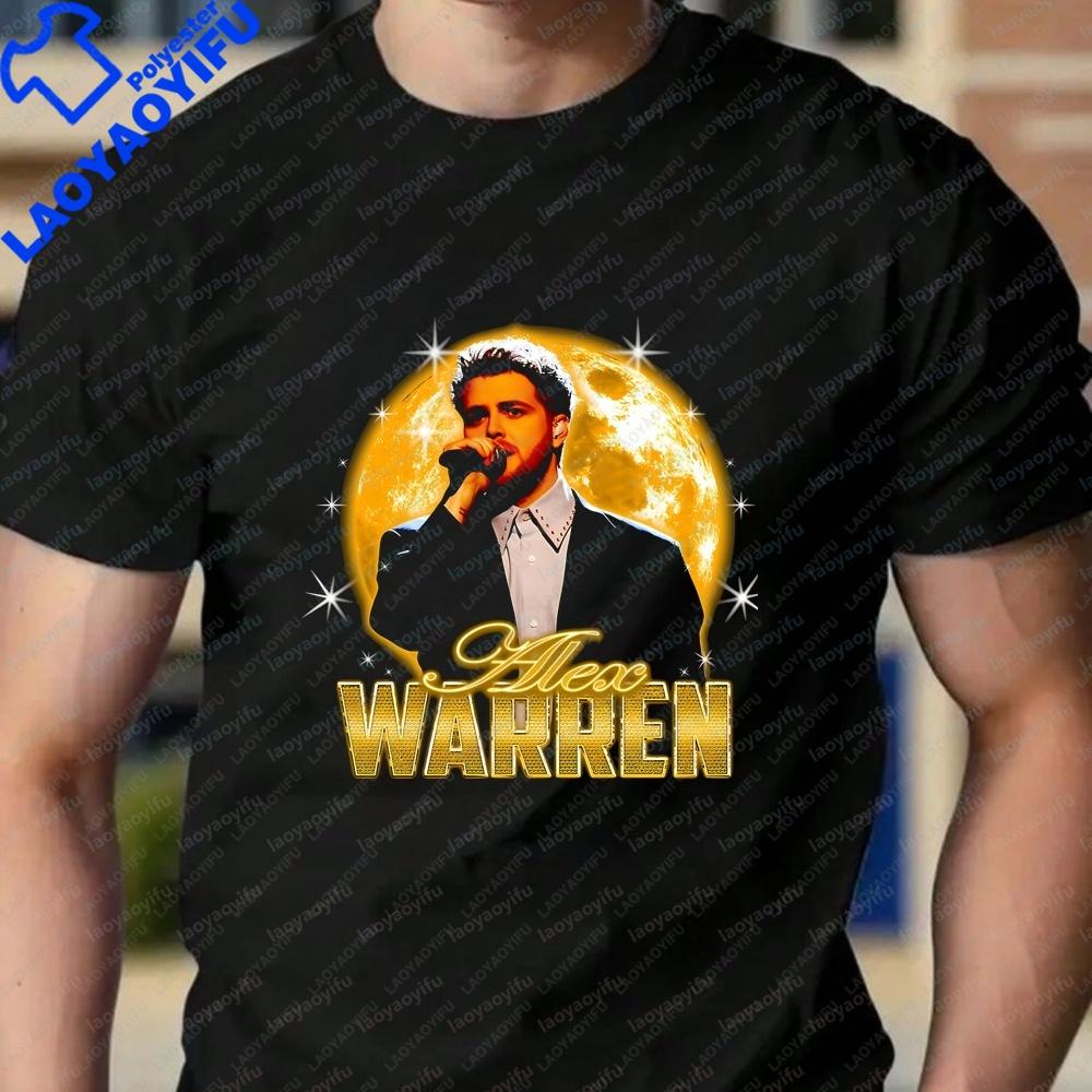 Unisexs TShirts And Tank Tops With Vintage Alex Warren Print Comfortable ShortSleeved TShirts Suitable For Both Unisex And Unisex