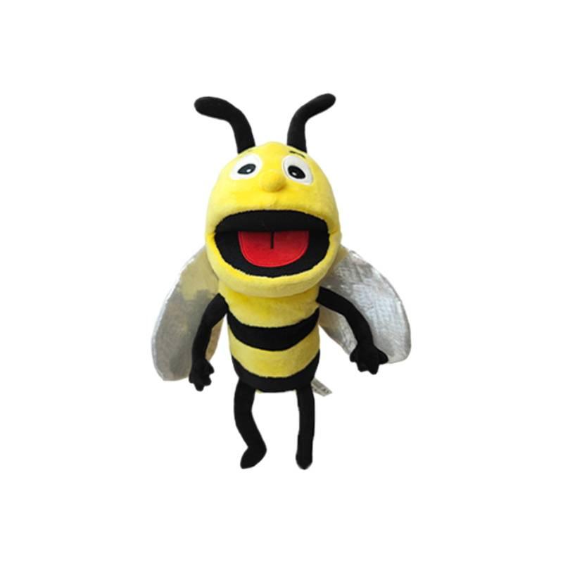 Insect Ventriloquist Puppet Plush Toy For Children's Storytelling Caterpillar Shape Soft And Huggable