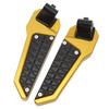 1Pair Motorcycle Foot Pegs Stylish Rugged Left Right   Resistant Rear Footrest Pedal For ADV150 ADV160