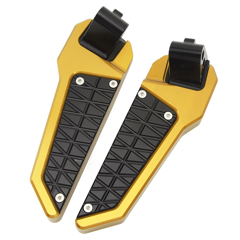 1Pair Motorcycle Foot Pegs Stylish Rugged Left Right Resistant Rear Footrest Pedal For ADV150 ADV160