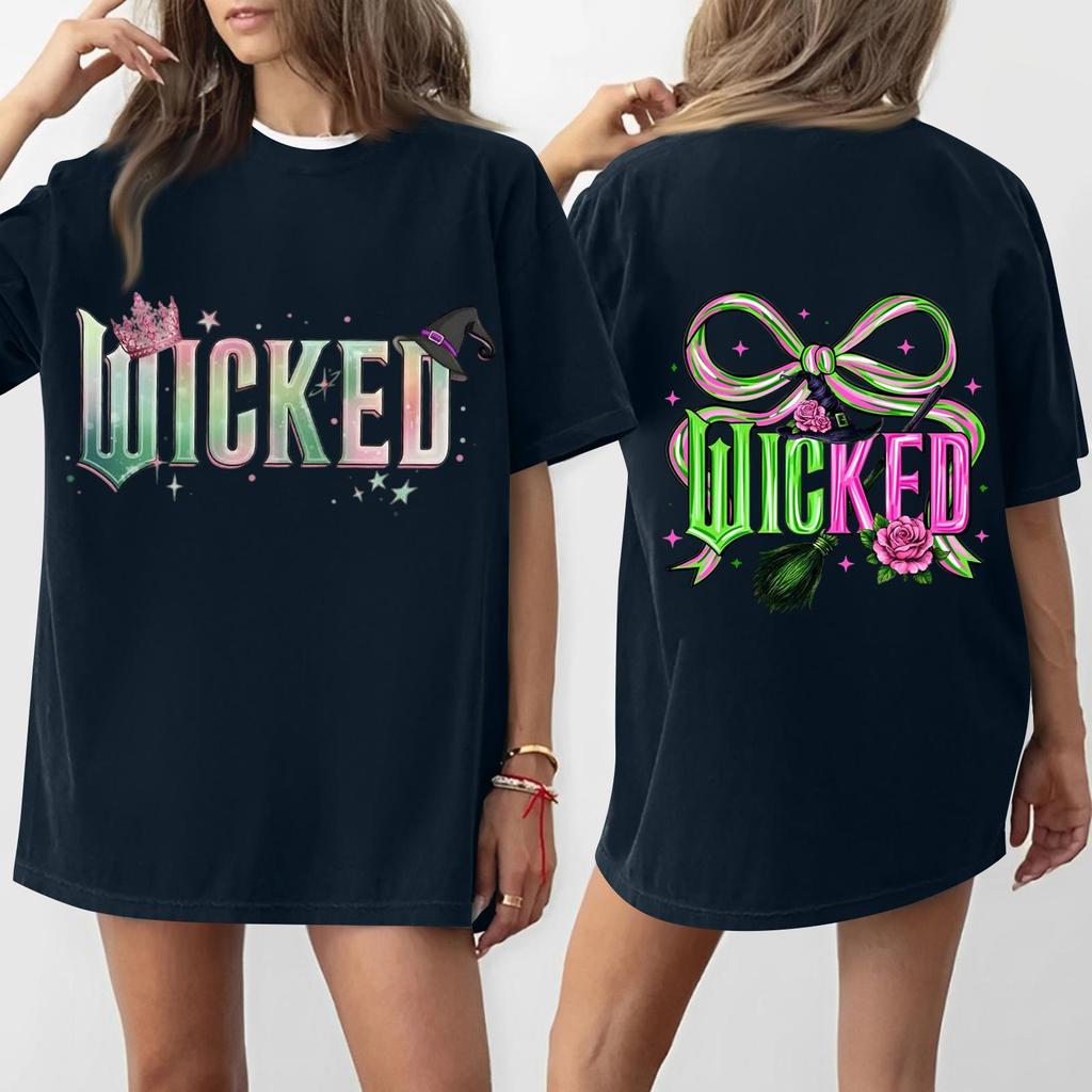 Women's Casual Fashion Round Neck Printed Short Sleeve T-Shirt Top