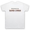 2025 T-shirts Are Selling Well In Summer TWIN PEAKS DIRECTED BY DAVID LYNCH CULT TV SHOW Printed Women Men Oversized T-shirt