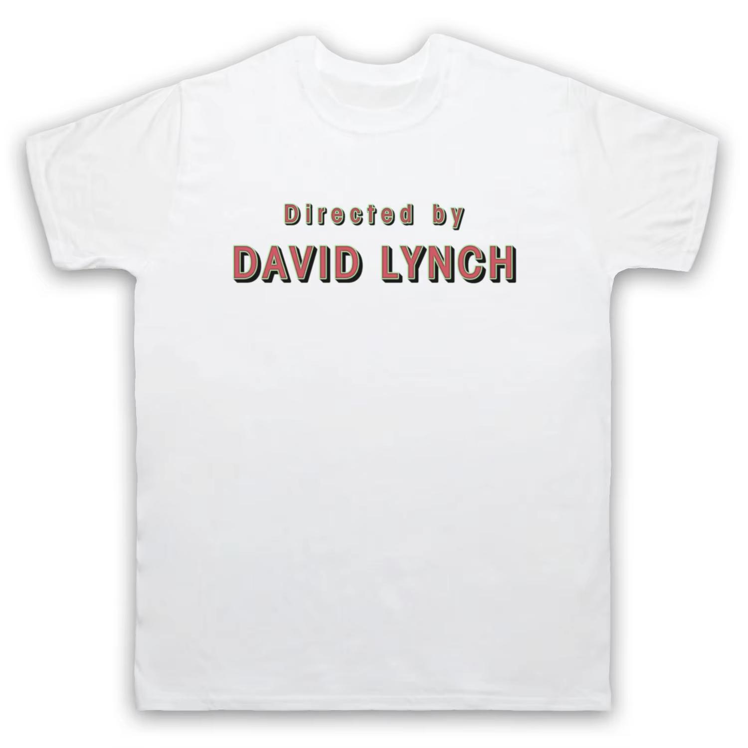 Футболки 2025 года хорошо продаются летом ТВ-шоу КУЛЬТОВЫЙ СЕРИАЛ ТВИН ПИКС РЕЖИССЕР ДЭВИД ЛИНЧ Принтованная Женская Мужская Футболка Оверсайз S