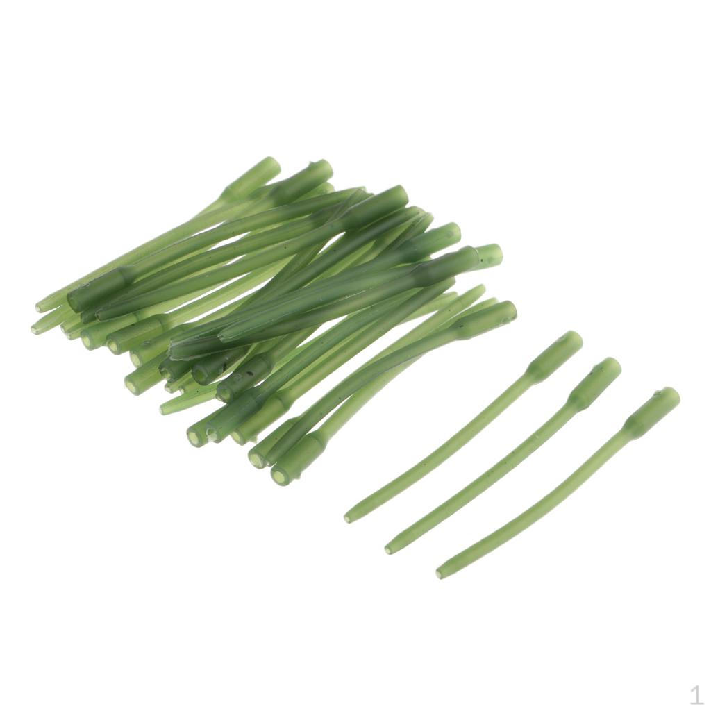 30 Pieces Anti Rubber Rig Carp Fish Search Equipment