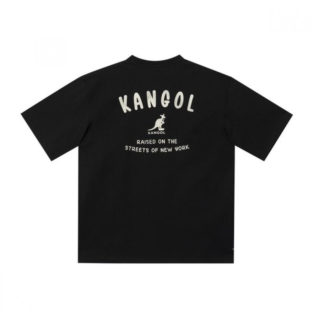 KANGOL Arch Logo T shirT Black 2822