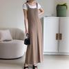 New Arrivals Open Run Slender Knit Bustier Slim Fit Viscose Sleeveless Dress