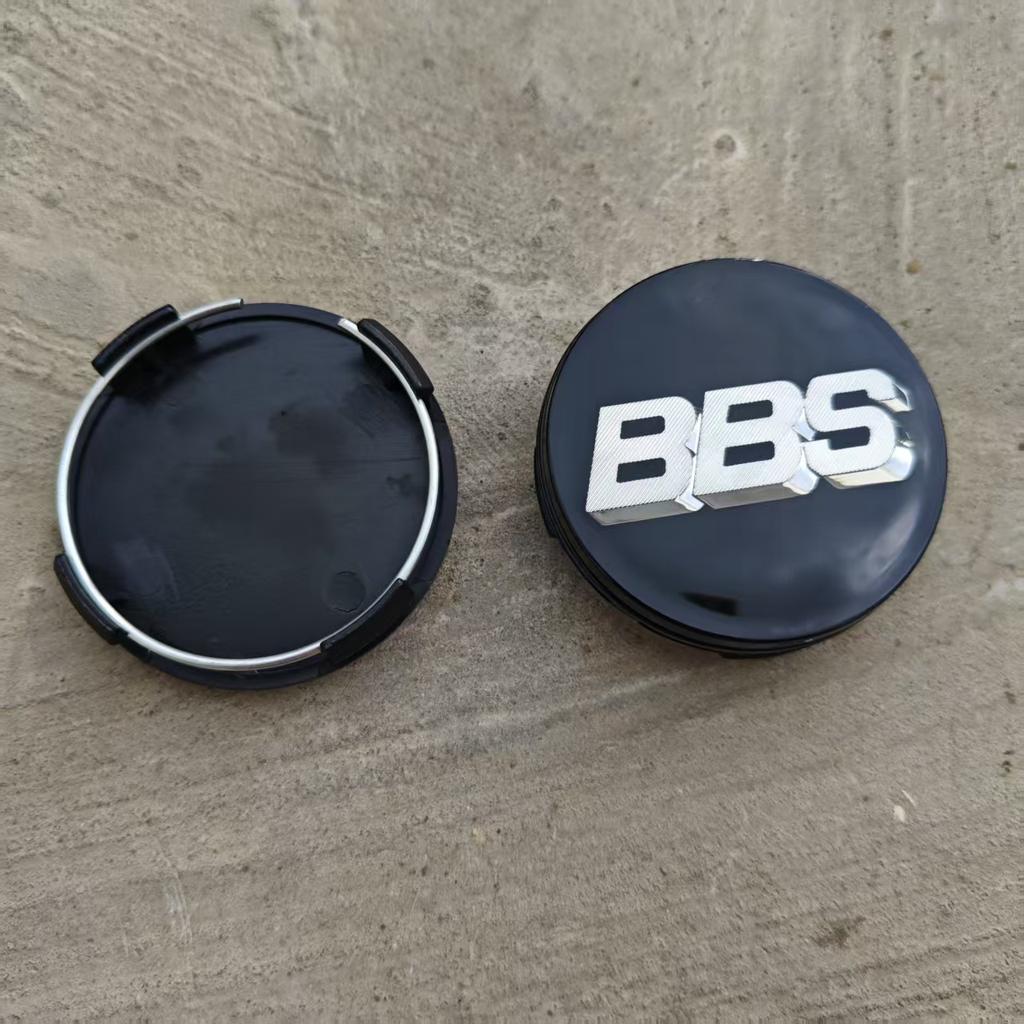 4 Stück 60mm 65mm 68mm Acryl PMMA Planare Oberfläche Auto Radnabe Mittelkappe Nabe für BBS Logo Mittlere Radnabendeckel