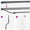 Retractable Awning Sand 3.5 X 2.5 M Polyester and Aluminum