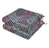 Vargottam Perfect Outdoor Indoor Square Corner Seat Cushions Water-Resistant Lounge Chair 18.5" X 16" Home Office Patio Furniture