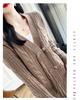 Autumn Women's V-neck Frog Button Wool Cardigan - Chinese Style Knitwear Jacket