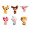 Doll Cute Toy Figurine 6-piece Set, Simulation