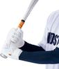ZETT Neo Status Batting High School Baseball Rules White Size BG798HS Gloves, Ambidextrous, Compliant, (1100), L,
