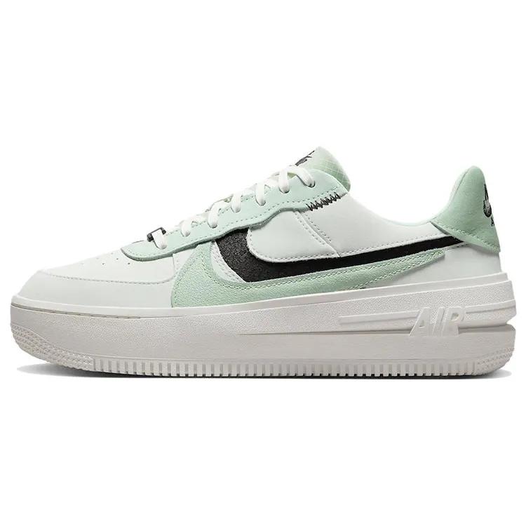 Nike Womens Air Force 1 PLT.AF.ORM 'Barely Green' (women's sizes) Barely Green / Velvet Brown / Mint Foam / Enamel Green Skate Shoes DX3730 300
