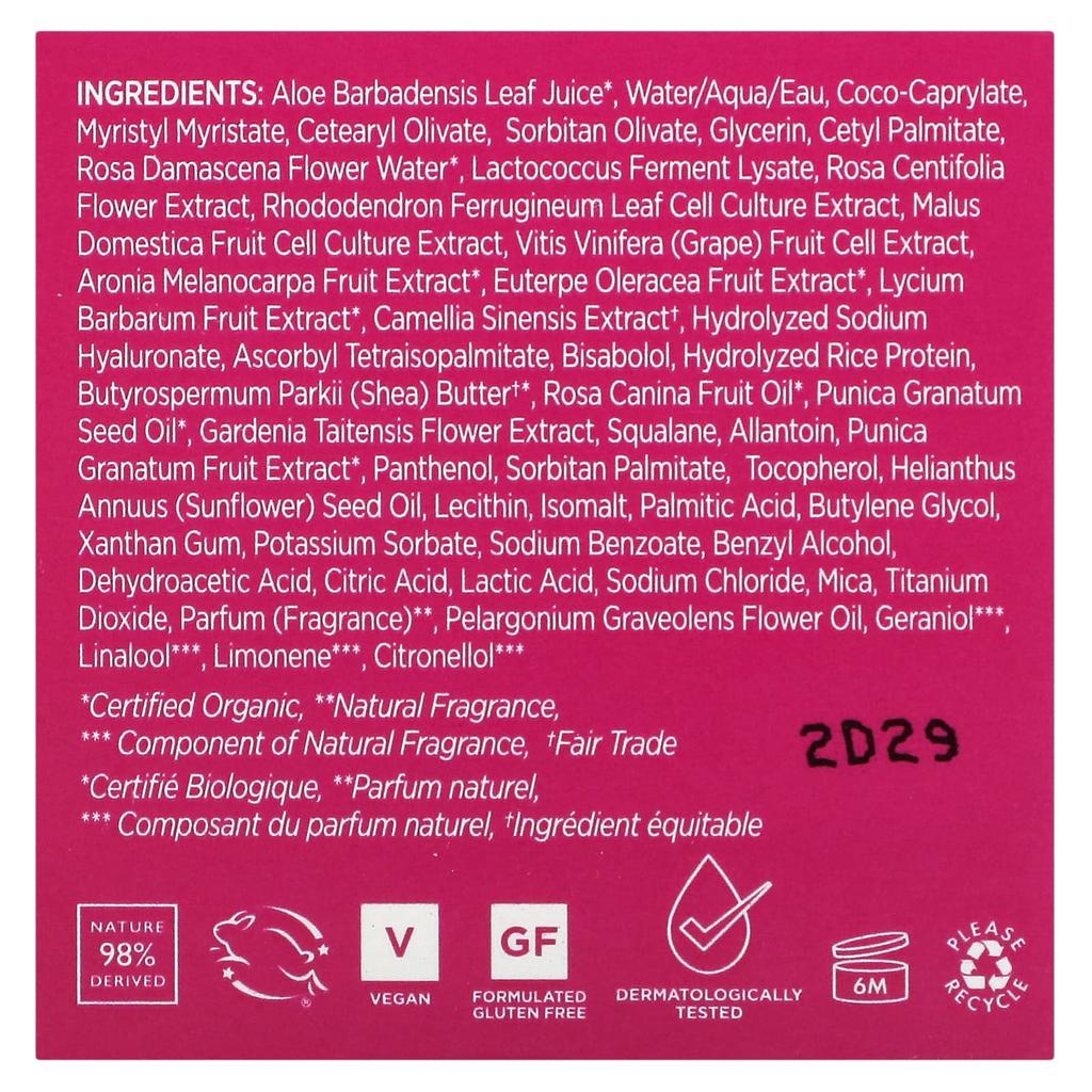 1000 Roses, Fortifying Night Cream, Sensitive, 50G (1.7 Oz)