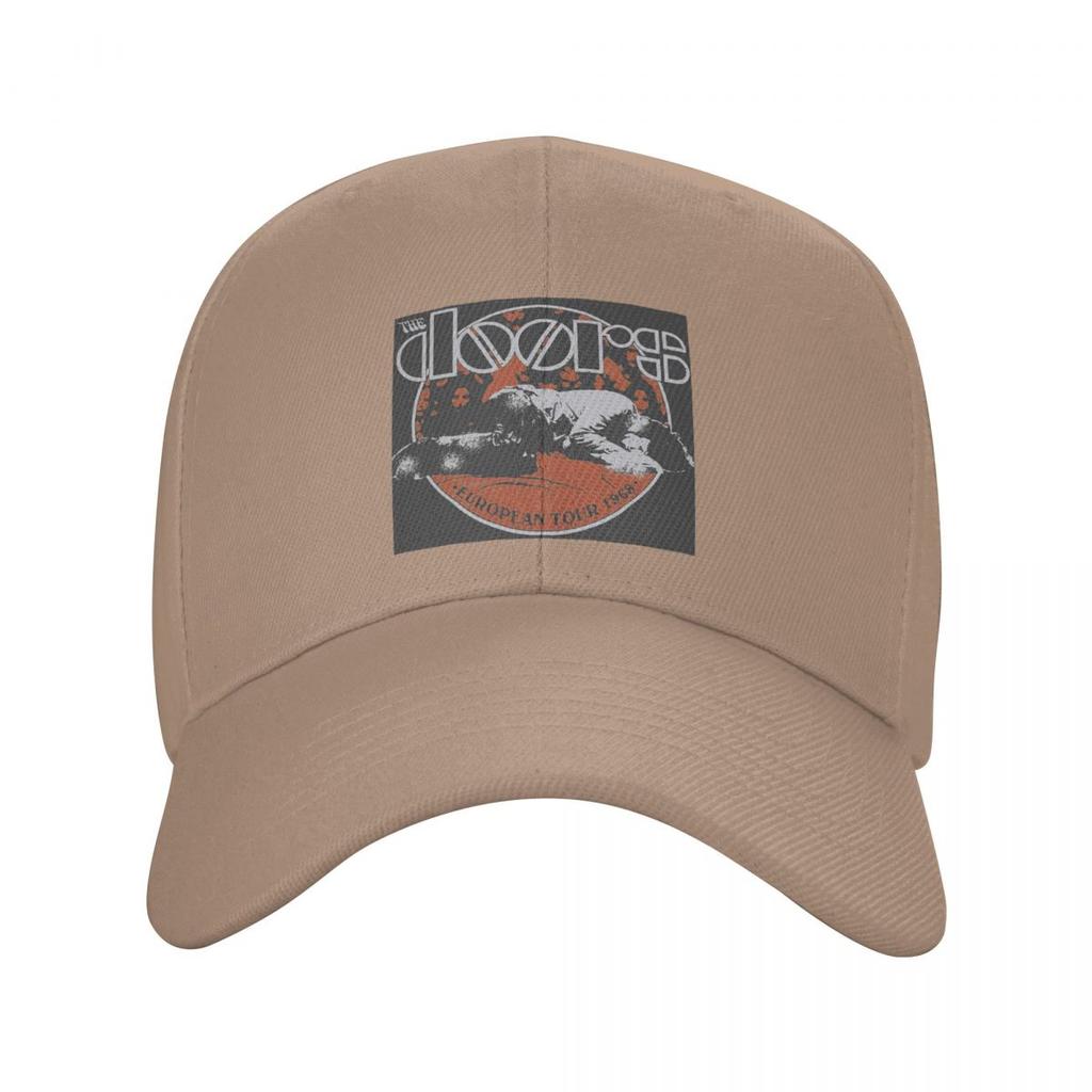 The Doors Rock Band Logo Jim Morrisons Baseball Caps Snapback Men Women Hats Casual Cap Sports Baseball Hat Casquette