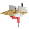 Router Lift System Electric Router Table Insert Plate Lifting Base Kit for Woodworking Chamfering Trimming