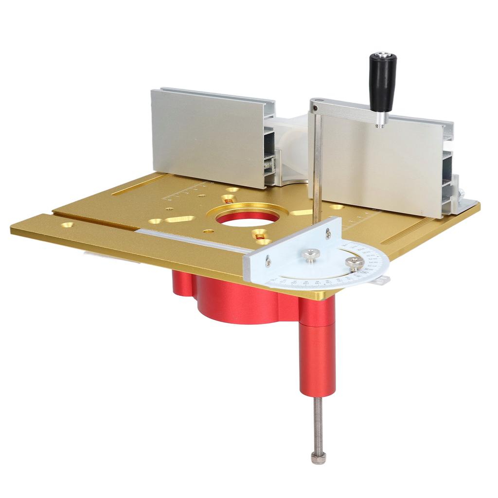 Router Lift System Electric Router Table Insert Plate Lifting Base Kit for Woodworking Chamfering Trimming