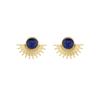 Luxenter Viwing and 18k Gold Plated Earrings