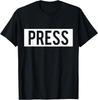Drukjournalist Palestina Pers Palestijnse Pers T-shirt