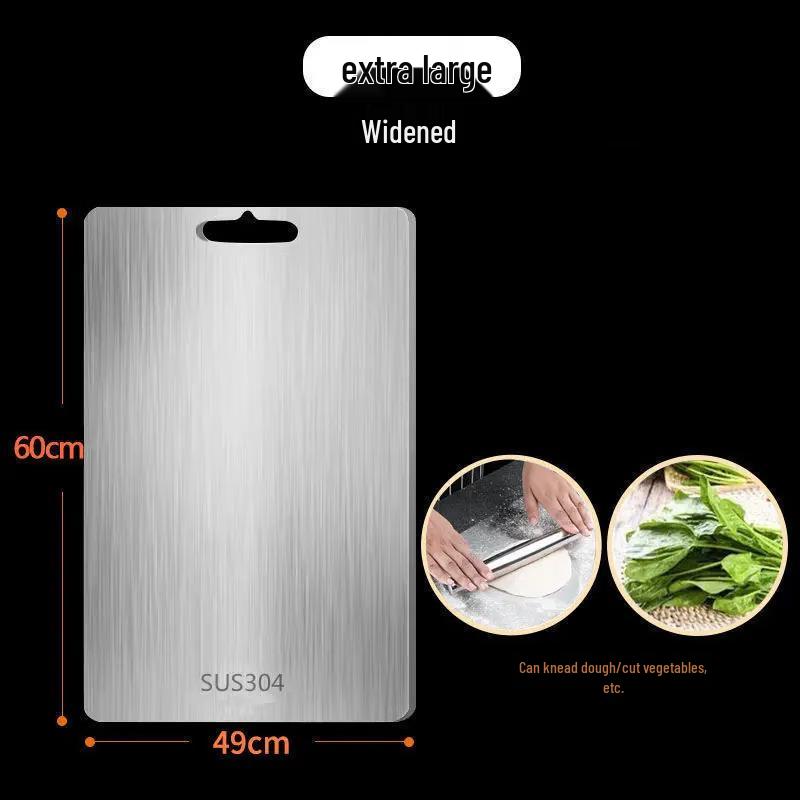 Leyongtu 304 Stainless Steel Antibacterial Cutting Board