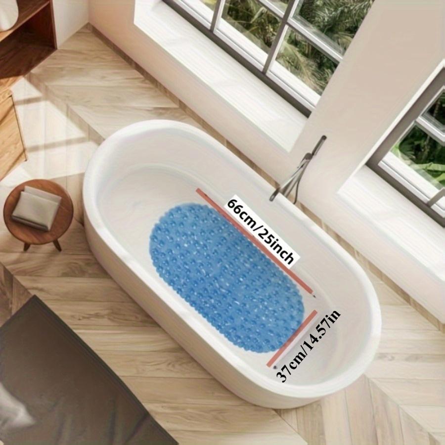 Nová PVC sprchová protiskluzová podložka s přísavkami Koupelnový kobereček na podlahu Protiskluzová koupelnová podložka Koberec