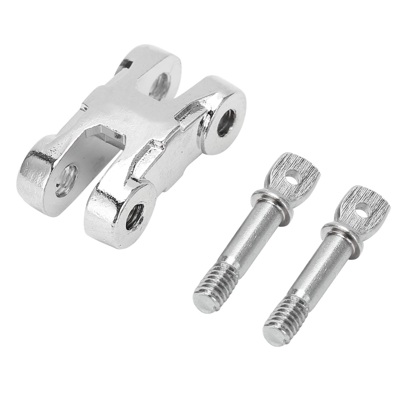 

Winch Rock Tow Hooks Metal Front and Rear Bumper Trailer Winch Shackles Accessory for RC Car срібний