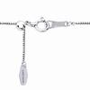 Lara Christie Platinum Chain Approximately Up To Adjustable Necklace, Pt850, Venetian, 0.68mm Wide, 2.04g, 45cm, Length, Lc97-0058