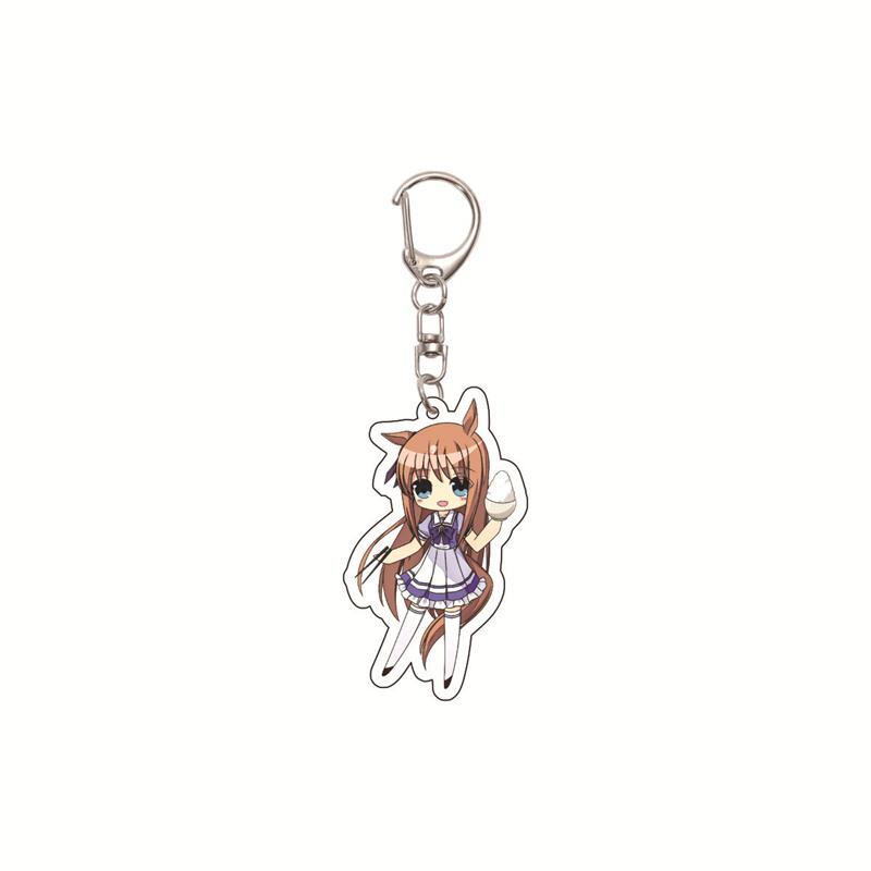 6CM Cute Anime Pretty Derby Shuttle Mejiro Mcqueen Symboli Rudolf Kawaii Acrylic Keychain Game Jewelry Cosplay Props